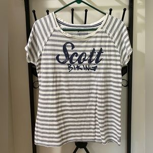 Scott Biking Women’s Boat Neck T-Shirt, Like New!